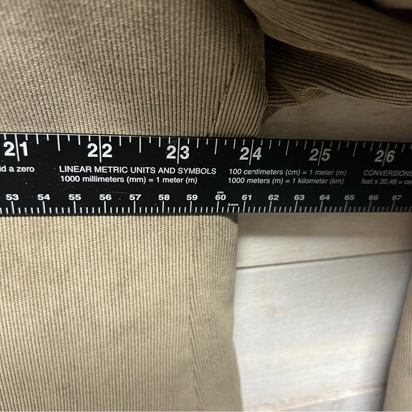 Lauren Ralph Lauren Corduroy Sport Blazer Jacket Mens 48R Tan Lined Stretch - Picture 10 of 12